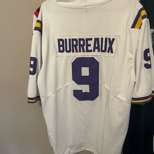 Joe Burrough LSU JERSEY Louisiana style